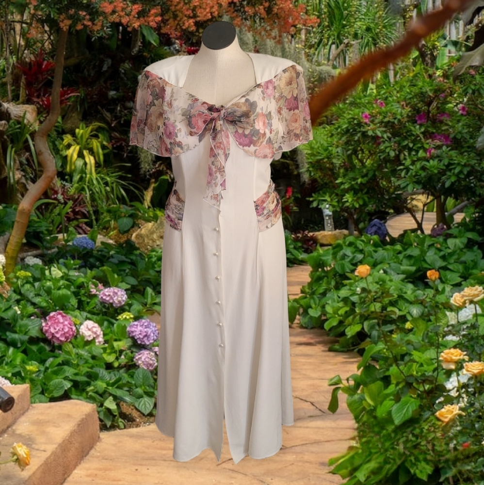 Vintage 80s Spring Dress